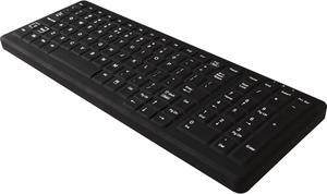 TG3 ELECTRONICS INC KBA-CK103S-BNUN-US CLEANABLE SEALED BLACK KEYBOARD; 103 KEY WITHSTANDS HOSPITAL GRADE CLEANERS AND