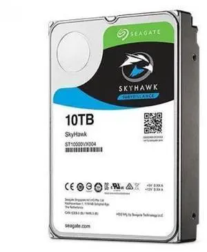 Seagate SkyHawk AI 10TB Surveillance Hard Drive 256MB Cache SATA 6.0Gb/s 3.5" Internal Hard Drive ST10000VE0004 Seagate SkyHawk AI 10TB Surveillance Hard Drive 256MB Cache SATA 6.0Gb/s 3.5" Internal Hard Drive ST10000VE0004
