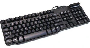 Synchrotech Keyboard - Cable Connectivity - USB Interface - 104 Key - Black Synchrotech Keyboard - Cable Connectivity - USB Interface - 104 Key - Black