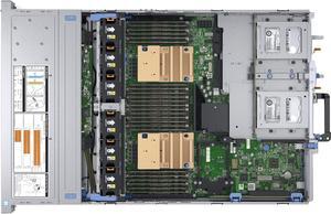 Dell EMC PowerEdge R740xd 2U Rack Server - 1 x Intel Xeon Silver 4108 Octa-core (8 Core) 1.80 GHz - 16 GB Installed DDR4 SDRAM - 1 TB (1 x 1 TB) Serial ATA/600 HDD - 12Gb/s SAS Controller - 2 x 750 W