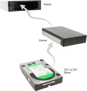Cru Data Express Dx175 Drive Bay Adapter Internal - Black