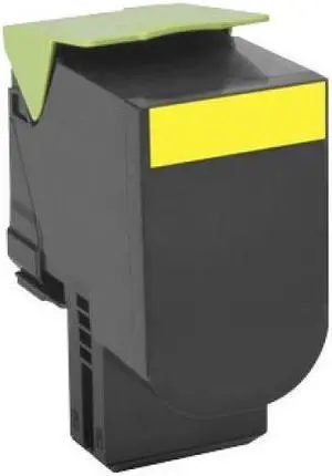 Lexmark 80C0SYG TAA Return Program Toner Cartridge - Yellow