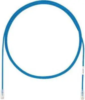 Panduit 10ft Cat6a UTP Snagless Network Patch Cable - Clear, Yellow