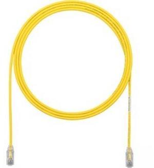 Panduit UTP28SP1YL 1 ft. Cat 6 Yellow Network Ethernet Cable