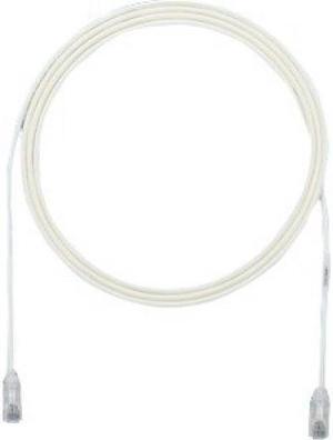 Panduit UTP28SP3 3 ft. Cat 6 White Network Ethernet Cable EA CU PC 28 AWG UTP