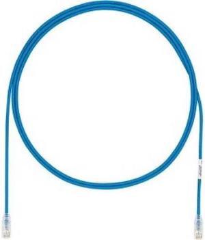 Panduit UTP28X7BU 7 ft. Cat 6A Blue 28AWG UTP Patch Cord CM/LSZH