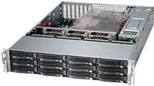 Supermicro SuperChassis CSE-826BE2C-R920LPB 920W 2U Rackmount Server Chassis (Black)