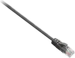 V7 Grey Cat6 Unshielded (Utp) Cable Rj45 Male To Rj45 Male 2M 6.6Ft