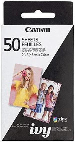 Canon ZINK Photo Paper for Ivy Mobile Printer - 50 Sheet Pack