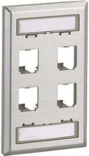 Panduit CFPL4SY Faceplate