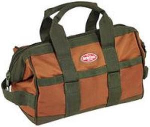 BUCKET BOSS 60012 Tool Bag,16 Pocket,12" x 7" x 9", Double Wall 600 Poly