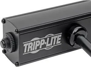 Tripp Lite Power Strip Right-Angle 5-15R 4 Outlet 6ft Cord 5-15P 24in Black