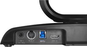 Lumens VC-B30U Video Conferencing Camera - 2 Megapixel - 60 fps - Black - USB 3.0 - 1920 x 1080 Video - CMOS Sensor - Auto/Manual - 12x Digital Zoom - Notebook