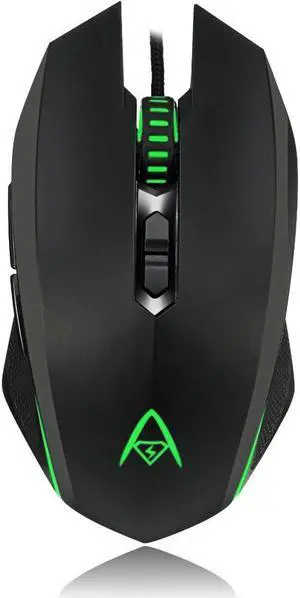 Adesso iMouse X2 - Multi-Color 7-Button Programmable Gaming Mouse