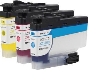 Brother LC30373PKS INKvestment Tank Super High Yield 3 Pack of Color Ink (C/M/Y) Cyan/Magenta/Yellow