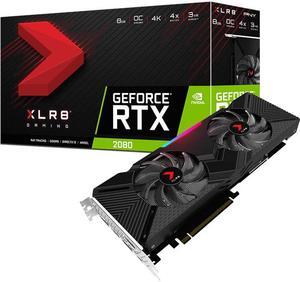 PNY GeForce RTX 2080 XLR8 Gaming Overclocked Edition Graphics Card, VCG20808DFPPB-O