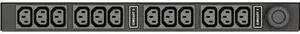 Vertiv Geist Basic Rack PDU - (12) IEC C13| 30A| 208V| L6-30P| 4.9kW| RPDU VP9571A