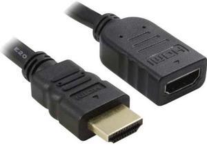 Unirise HDMI-MF-03F 3Ft Hdmi Extension Cable, Male - Female, 19 Pin Hdmi, With Ethernet 24Awg