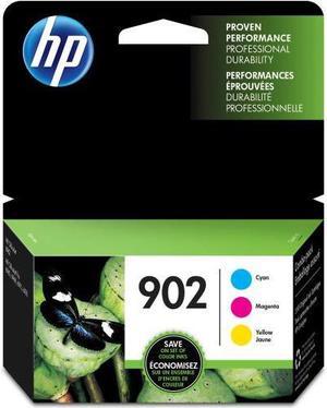 HP 902 3-Cartridges Tri-Color Original Ink Cartridges (T0A38AN)(Single Pack)