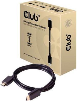 Club 3D Ultra High Speed HDMI™ Cable 10K 120Hz 48Gbps M/M 1 m./3.28 ft.