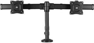 StarTech.com ARMBARDUOG Deskmount Dual-Monitor Arm - For up to 27" Monitors - Low-Profile Design - Desk-Clamp or Grommet-Hole Monitor Mount