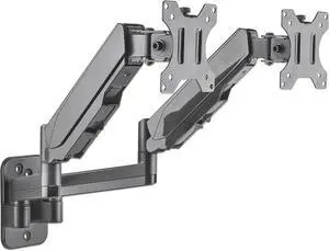 Manhattan Universal Gas Spring Dual Monitor Wall Mount 461627