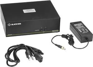 BLACK BOX SS2P-SH-DP-U SECURE KVM SWITCH, NIAP 3.0 CERTIFIED - 2-PORT, SINGLE-MONITOR, DISPLAYPORT 4K30
