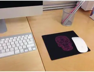Centon OP-MPV1BM-HIP-18 Otm Black Mouse Pad, Mrs. Sugarbones
