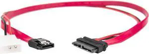 Rocstor 20in / 50cm Slimline SATA Male to SATA Cable