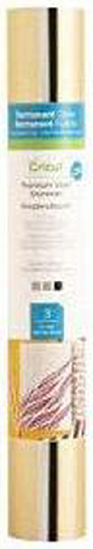 Cricut Shimmer Vinyl Sheets, 12??? x 24??? (3), Adhesive Decal Roll - Classic Sampler - Gold, Silver, Black