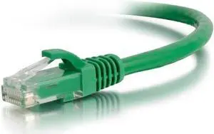 C2G 50784 6 ft. Cat6a Snagless Unshielded (UTP) Ethernet Network Patch Cable - Green