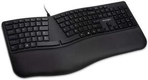 Kensington Pro Fit K75400US Black USB Wired Ergonomic Keyboard