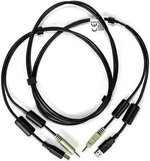 Avocent 6 ft. 4-port desktop USB keyboard, mouse & HDMI video cable with audio - Use with SV220H-001 or SV24 CBL0130