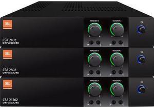 JBL Commercial 2120Z Amplifier - 240 W RMS - 2 Channel - Black