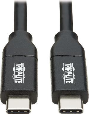 Tripp Lite 9.8ft USB Type C to USB C USB 2.0 Charging Cable Black