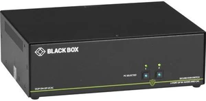 Black Box KVM Switchbox with CAC - 2 Computer(s) - 1 Local User(s) - 3840 x 2160 - 4 x USB - Desktop - 6 x DisplayPort - TAA Compliant Black Box KVM Switchbox with CAC - 2 Computer(s) - 1 Local User(s) - 3840 x 2160 - 4 x USB - Desktop - 6 x DisplayPort - TAA Compliant
