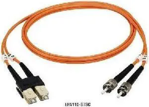 Black Box Fiber Optic Duplex Patch Cable - LC Male - ST Male - 6.56ft