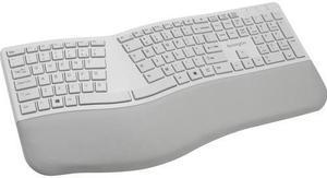 Kensington Pro Fit K75402US Gray 2.4 GHz and Bluetooth Ergonomic Keyboard