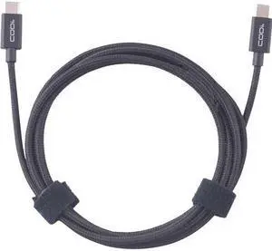 Codi 6' Braided Nylon USB-C to USB-C Charge & Sync Cable