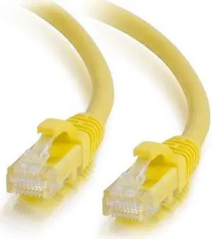 C2G 50750 10 ft. Cat6a Snagless Unshielded (UTP) Ethernet Network Patch Cable - Yellow