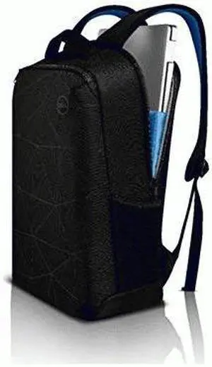 Dell Essential Backpack 15 - Notebook carrying backpack - 15" - black reflective printing with bumped up texture