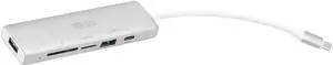 Tripp Lite USB C Multiport Adapter 2x USB-A 1x USB-C Card Reader U4600022AMC1