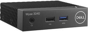 Wyse 3000 3040 Thin Client - Intel Atom x5-Z8350 Quad-core (4 Core) 1.44 GHz - 2 GB RAM DDR3L SDRAM - 16 GB Flash - Gigabit Ethernet - Wyse Thin OS (English) - Wireless LAN - DisplayPort - RJ-45