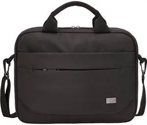 Case Logic Advantage Adva-111 Black Carrying Case (Attaché) For 10" To 12" Notebook - Black