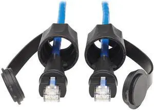 Tripp Lite Industrial Cat6 UTP Patch Cable - RJ45 M/M, 16 ft. (5 m) - 16 ft Category 6 Network Cable for Network Device, Digital Signage Display, PoE-enabled Device, Surveillance Camera, VoIP Device,