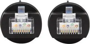 Tripp Lite Industrial Cat6 UTP Patch Cable - RJ45 M/M, 3 ft. (1 m) - 3 ft Category 6 Network Cable for Network Device, Digital Signage Display, PoE-enabled Device, Surveillance Camera, VoIP Device, Te