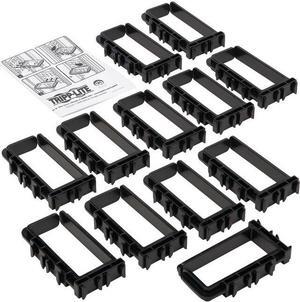 Tripp Lite Cable Management D-Rings Rack Enclosures Button Mount 2X4in 12Pk