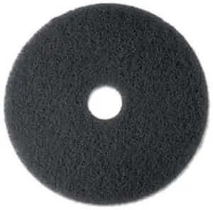 High Productivity Floor Pad 7300, 13, Black, 5 Pads/Carton