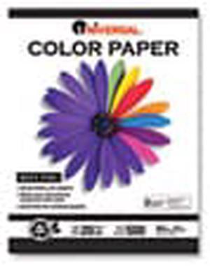 Colored Paper, 20lb, 8-1/2 x 11, Ivory, 500 Sheets/Ream