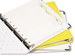 3M 686F1 Durable Color Bar Index File Tabs  2w x 1-3/4h  Five Colors  24 Pack